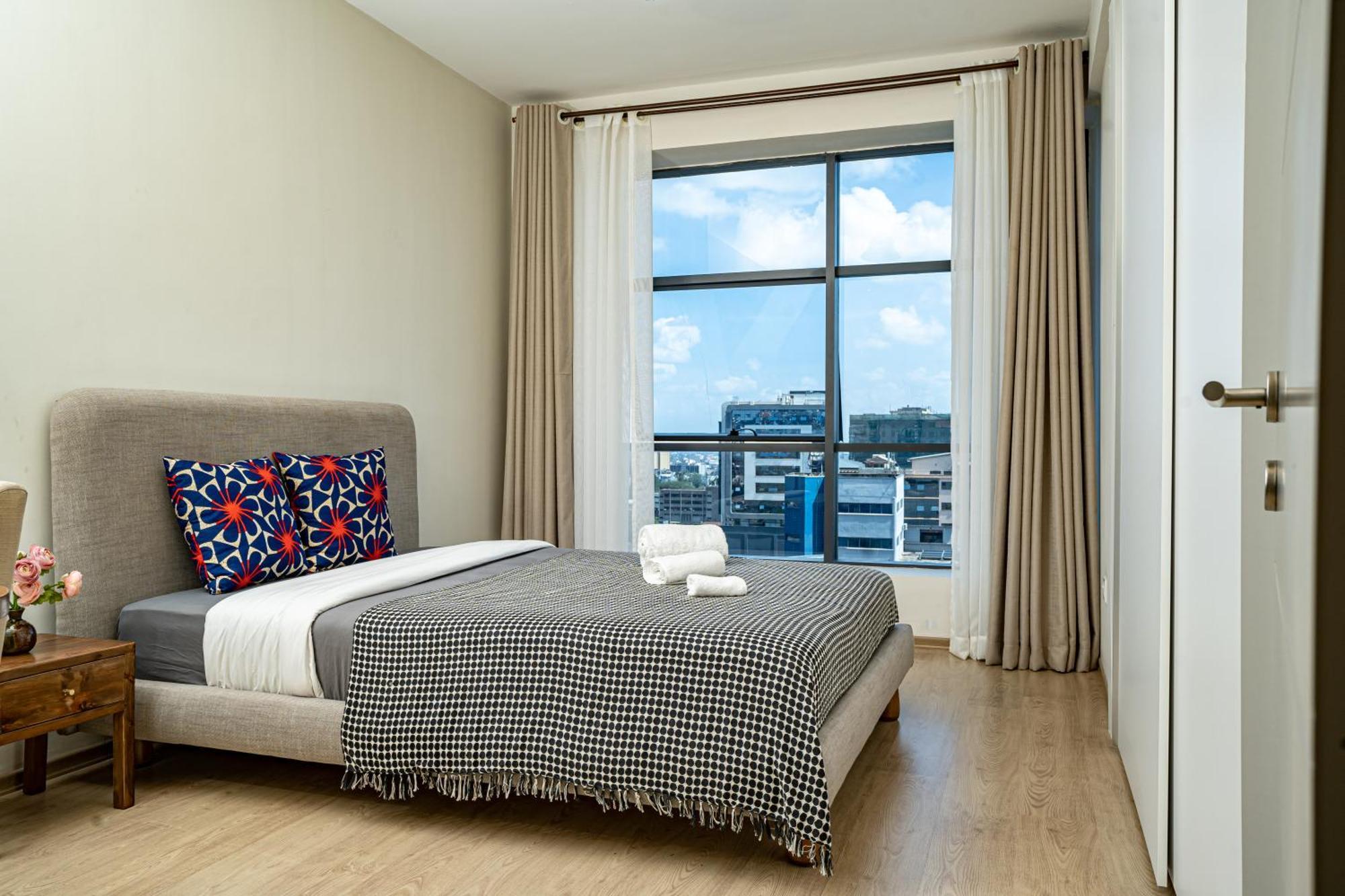 Elite One Bedroom Apartment,Swimming Pool, Gym, Workspace ,Wonderiss Homes Close Proximity To Gtc, Jw Mariott And Kempinski Nairobi Dış mekan fotoğraf