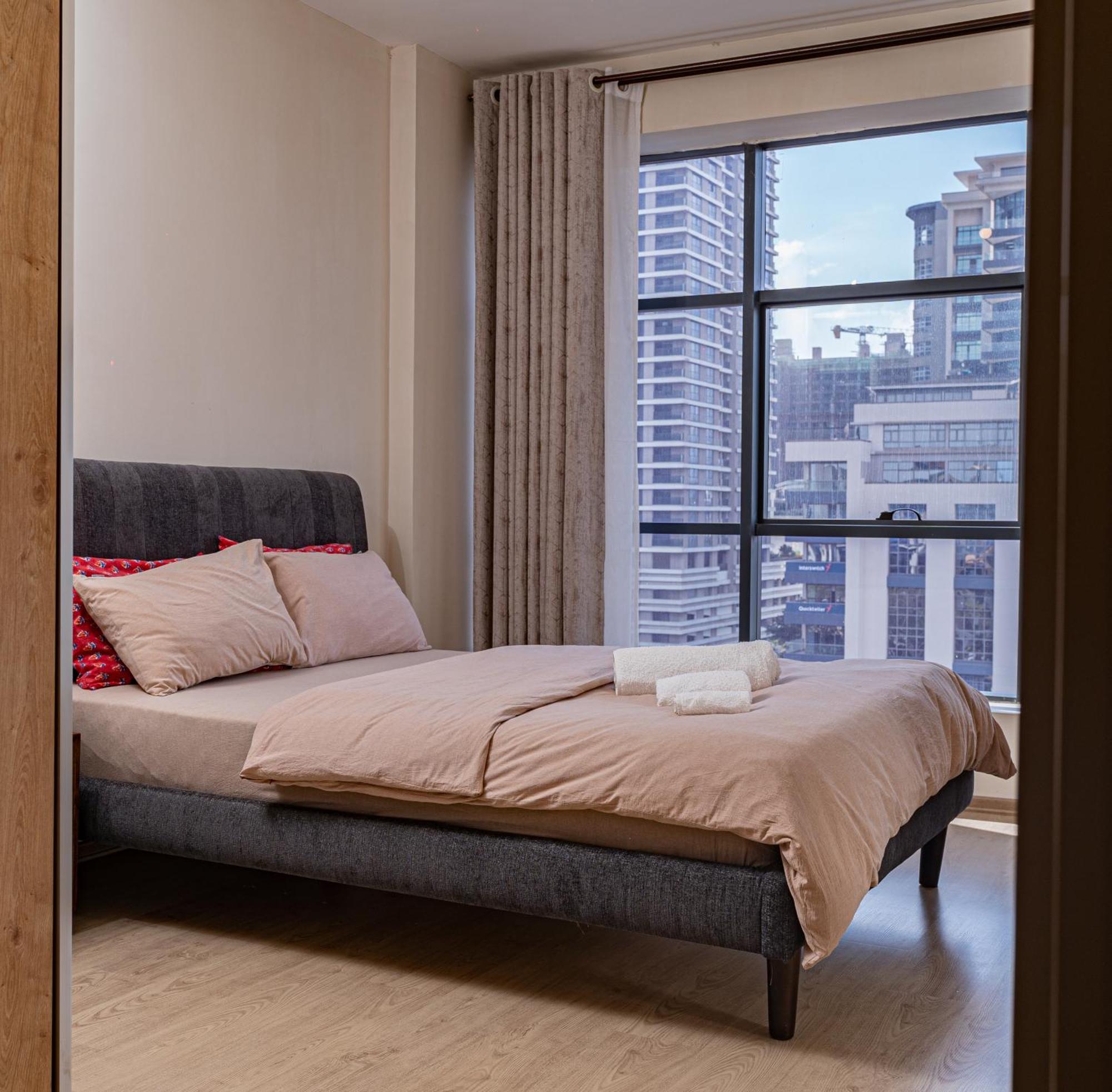 Elite One Bedroom Apartment,Swimming Pool, Gym, Workspace ,Wonderiss Homes Close Proximity To Gtc, Jw Mariott And Kempinski Nairobi Dış mekan fotoğraf